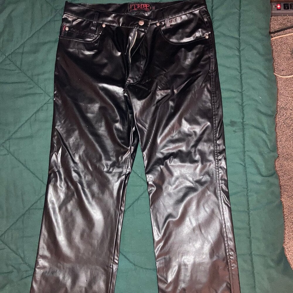 Tripp NYC faux leather pants size 36